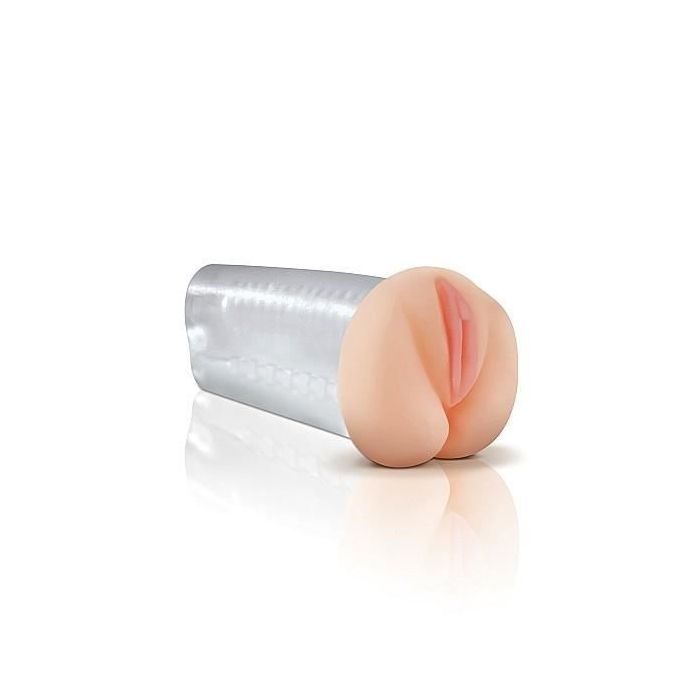 Masturbateur - Deluxe - See-Thru Stroker - TPR - Lubrifiant Inclus - Nettoyant Inclus