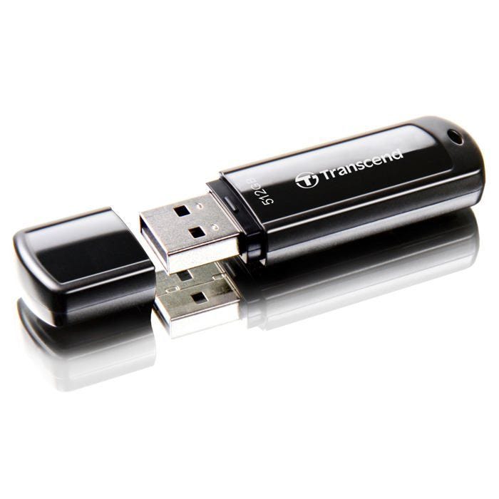 Clé USB TRANSCEND JETFLASH 700 USB3.1 NOIR 512 GO - Windows, Mac OS, Linux - 100 Mo/s - Interface USB 3.1 Gen 1