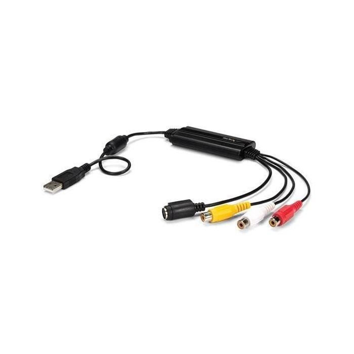 Adaptateur vidéo - StarTech.com - SVID2USB232 - NTSC/PAL/SECAM - 186 mm x 130 mm x 34 mm - Noir