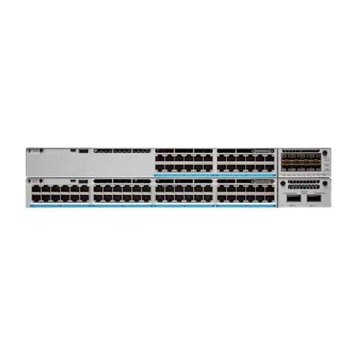 - Cisco - Cisco Catalyst 9300X - Network Essentials - commutateur - C3 - Géré - 48 x 100/1000/2.5G/5G/10GBase-T - Montable sur rac