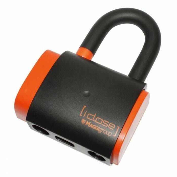 antivol u cadena iclose maggi sra 66 x 44 mm connecte alerte smartphone moto velo voiture porte bloc disque