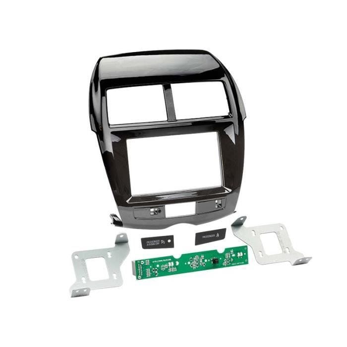 Adaptateur de façade 2-DIN - ACV - Citroen C4 / Peugeot 4008 - Noir piano - Universel - Voiture