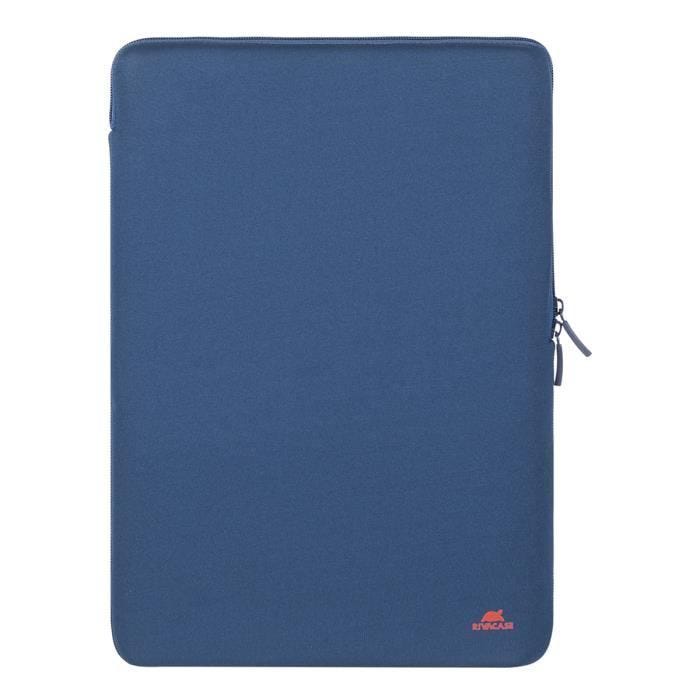 Housse pour MacBook Air 15 pouces - RIVACASE - Verticale - Néoprène - Bleu foncé - Ultralégère