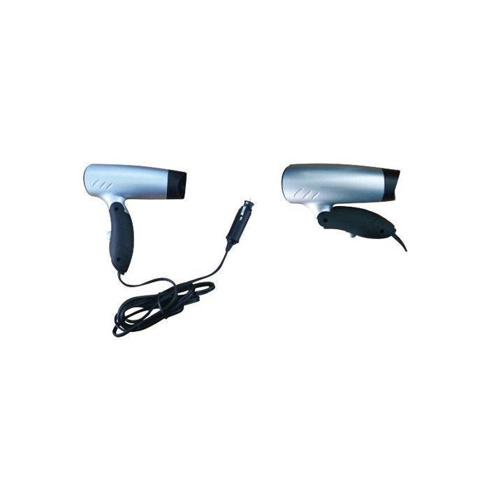 Sèche-cheveux - INCASA - 12V - Compact - 180W - Fonction chaud et froid