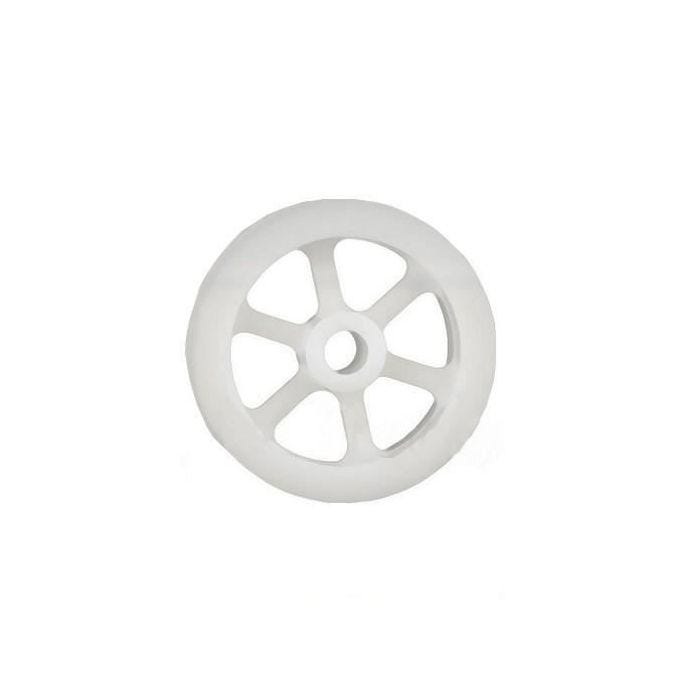 Poulie tendeur de courroie pour Sèche-linge WHIRLPOOL - Condensateur de sèche-linge - Blanc