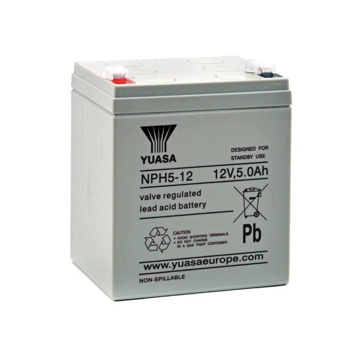 Batterie plomb AGM NPH5-12 12V 5Ah YUASA - Batterie(s)