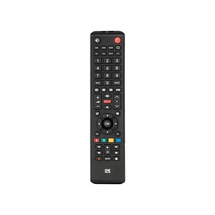 Télécommande Universelle - ONE FOR ALL - URC1919 - Compatible 100% - Design Toshiba - Noir