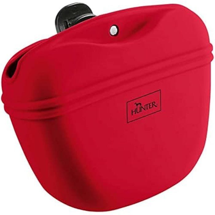 Sac à goûter - HUNTER - Lugo - Silicone de qualité alimentaire - Taille S - Couleur rouge
