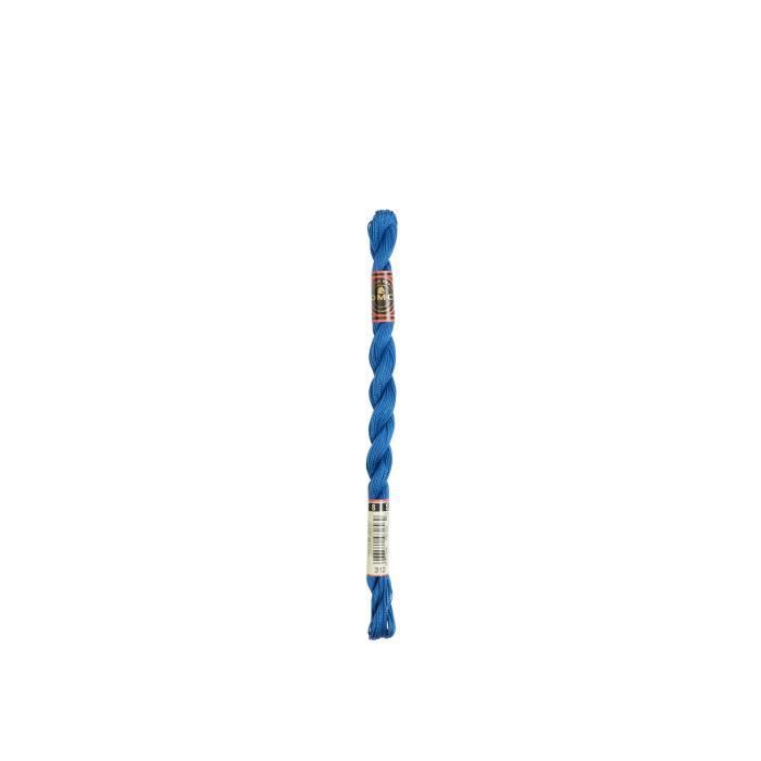 Fil - DMC - Coton Perlé Small N8 - Couleur 312 - 100% Coton - 25 mètres
