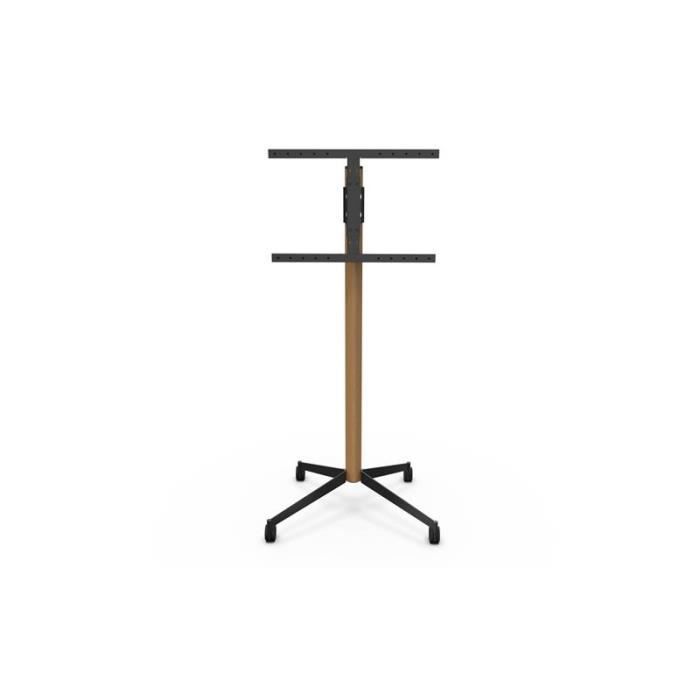 Pied TV - Erard - KANA 1600XXL - Fixe ou Mobile - Pour écrans 40" à 80" - Hauteur 107 cm