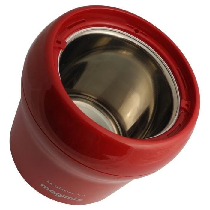 Cuve - MAGIMIX - Sorbetière - Rouge - Accessoire pour machine à glaces - Compatible avec plusieurs modèles