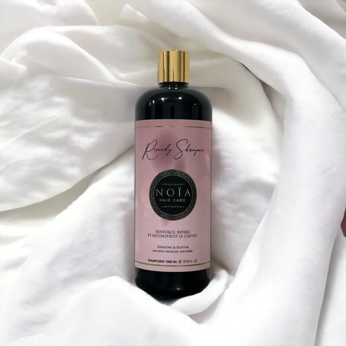 Noïa Shampoing REMEDY 1L, Kératine&Biotine Sans sulfate