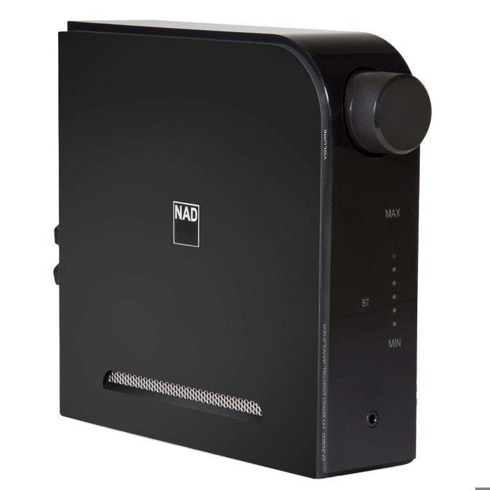 Amplificateur numérique stéréo NAD D 3020 V2 avec Bluetooth aptX, entrée phono et ampli casque