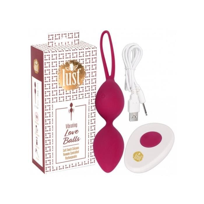 Boule de Geisha - You 2 Toys - USB Lust - Télécommandées - 10 modes de vibration - Rose