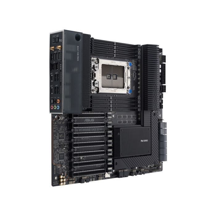 Carte Mère - ASUS - PRO WS WRX80E-SAGE SE WIFI II - AMD sWRX8 - WiFi 6E - 128 Go RAM