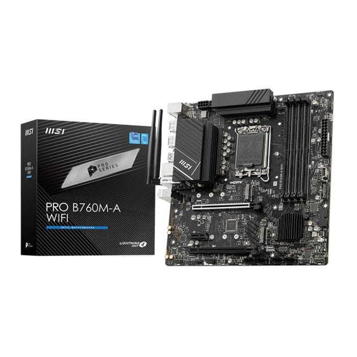 Carte Mère - MSI - PRO B760M-A WIFI (911-7D99-007)