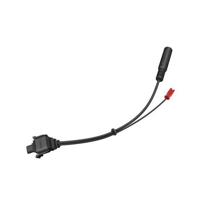 Câble adaptateur oreillette en Y - Sena - 50CA0101 - Filaire - Noir - Casque