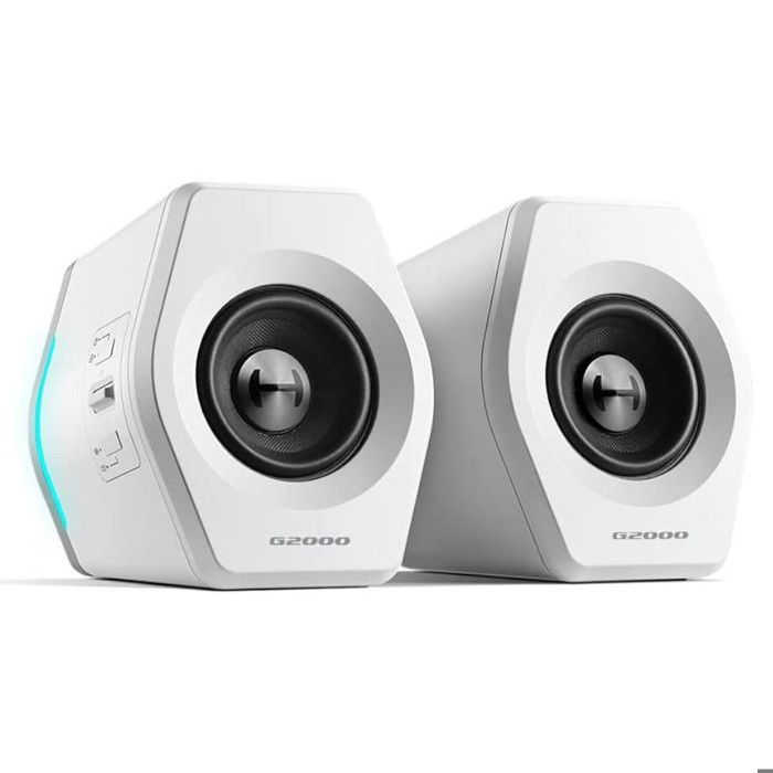 Enceintes Bureau 2.0 - Edifier - G2000 - Bluetooth - RGB - 16 W RMS