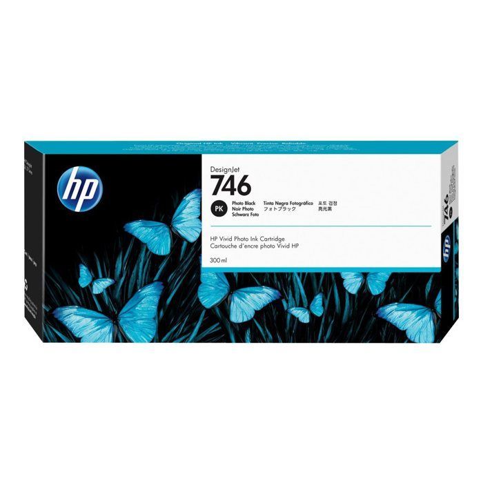 Cartouche jet d'encre HP 746 - Noir photo - HP