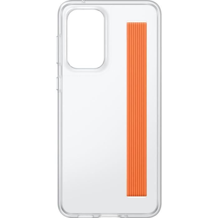 Coque transparente - Samsung - G A33 5G - Souple - Silicone - Lanière incluse