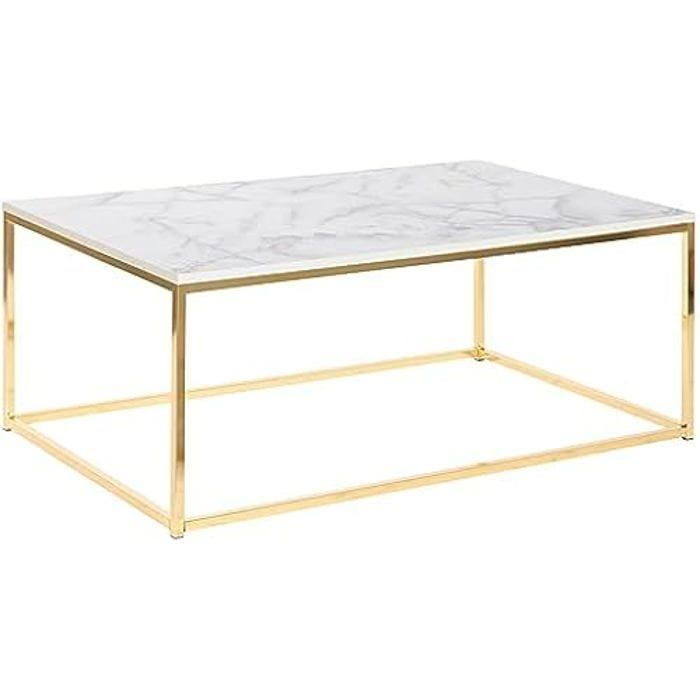 Table Basse - DKD Home Decor - Multicolore - Métal et Bois MDF - 100x60x40 cm - Rectangulaire