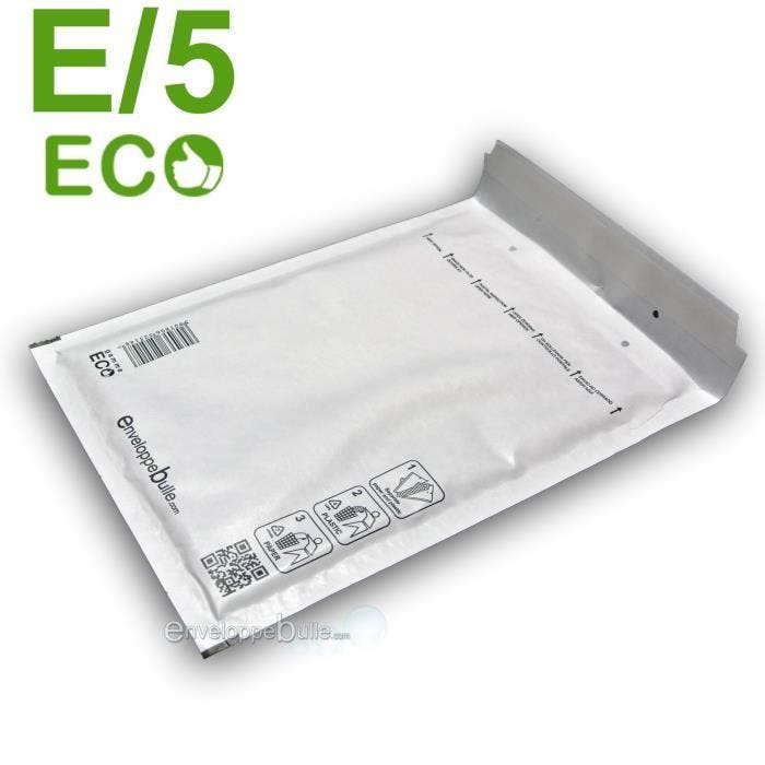 100 Enveloppes à bulles ECO E/5 format 220x260 mm
