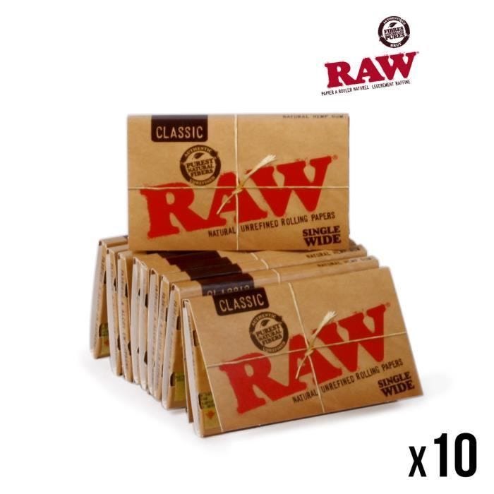 Carnet RAW Regular - Lot de 10