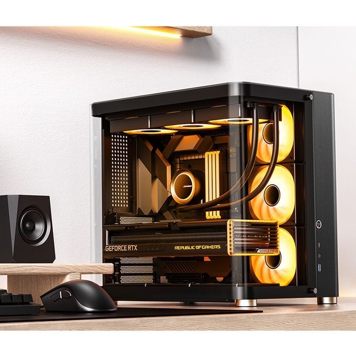 Boitier moyen tour - Jonsbo - TK-2 2.0 - Panneau en verre trempé - Refroidissement optimisé - Design élégant