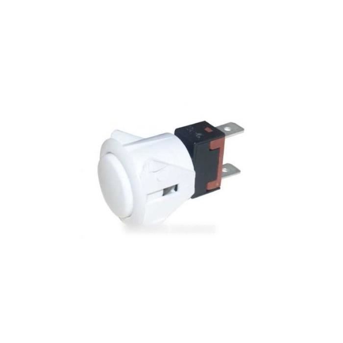 INTERRUPTEUR ECLAIRAGE UNIPOLAIRE BLANC pour cuisinière ELECTROLUX 8687186 - * 357038106 CGC6942 - BVMPièces