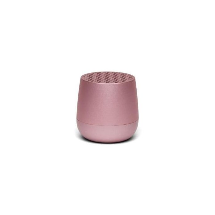 Enceinte sans fil Bluetooth - Lexon - Mino+ - Rechargeable par induction - Couleur Rose - Bluetooth 5.0