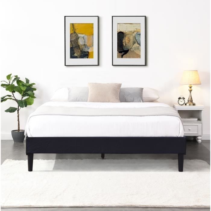 Sommier - KING OF DREAMS - 80x200 cm - Déhoussable - Housse Lavable - 13 Lattes en Peuplier