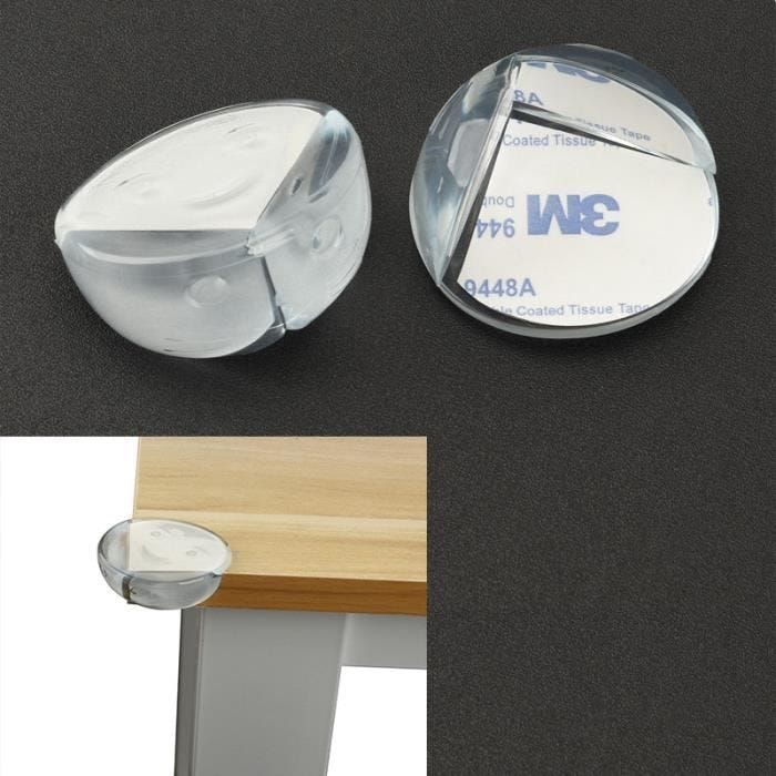 20pcs Protection Coins Silicone Angle de Table Meuble Protège Bébé Enfant Sécurité