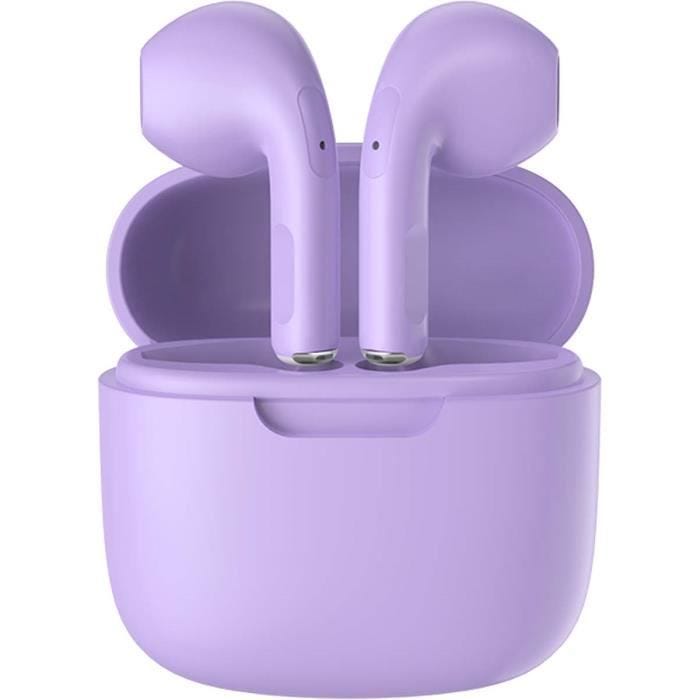 Écouteurs True Wireless - BIGBEN CONNECTED - COLORBUDS - Violet - 5H d'écoute - IPX3