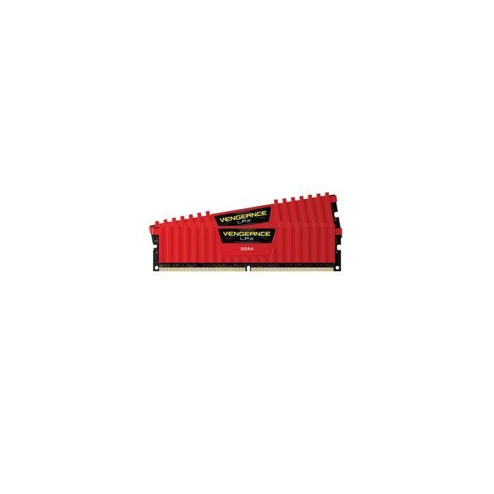 CORSAIR Mémoire PC DDR4 - Vengeance - 16 Go (2 x 8 Go) - 2400MHz - CAS 14 (CMK16GX4M2A2400C14R)