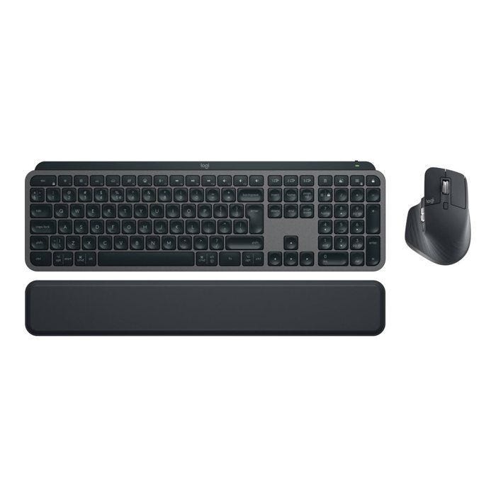 Ensemble clavier et souris - LOGITECH - MX Keys S - Rétroéclairé - Sans fil - AZERTY