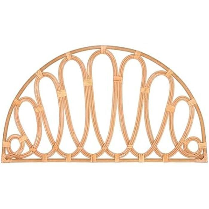 Tête de lit - HOME ESPRIT - Multicolore - 104 x 2 x 58,5 cm - Paille et Osier - Fibre naturelle