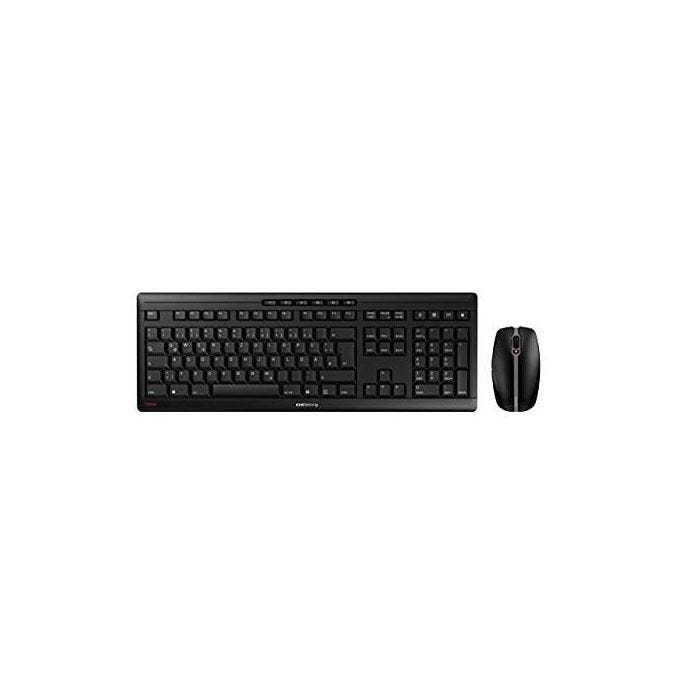 CHERRY STREAM DESKTOP, TASTATUR AVEC MAUS SET DE, SANS FIL, NOIR JD-85