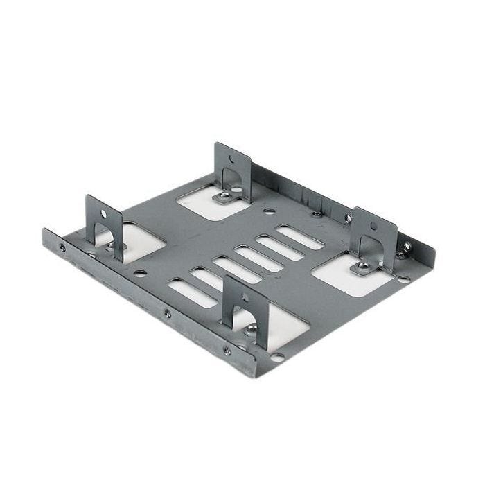 StarTech.com Kit de Montage pour 2 Disques Durs 2,5" SATA dans Baie 3,5" (BRACKET25X2)