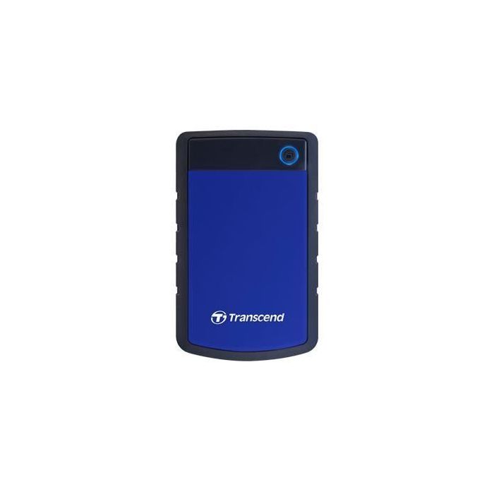 Disque dur externe TRANSCEND StoreJet 25H3 - 4000 Go - 2.5" - USB 3.1 Gen 1 - Bleu, Marine