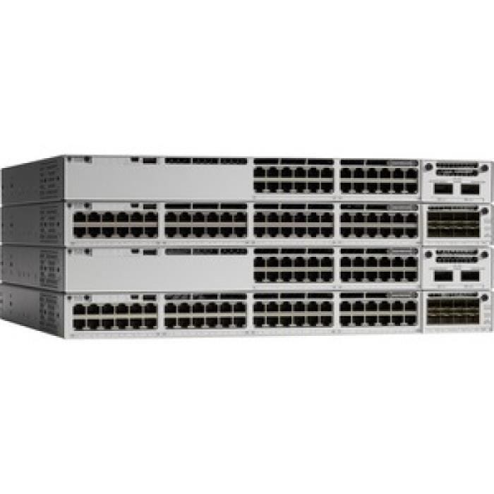 Switch - Cisco - Catalyst 9300 - 24 GE SFP Ports - Modulaire - Noir