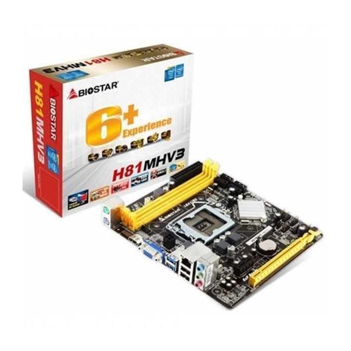 Carte Mère Biostar H81MHV3 3.0 LGA1150