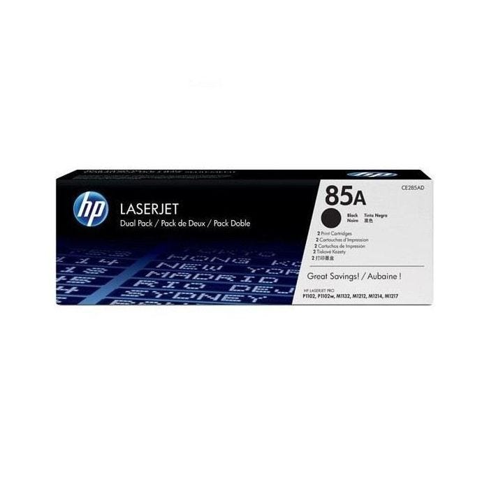 Cartouche de toner HP 85A (CE285AD) noir pour imprimantes LaserJet P1102/P1106/M1132MFP/M1212MFP/M1217MFP