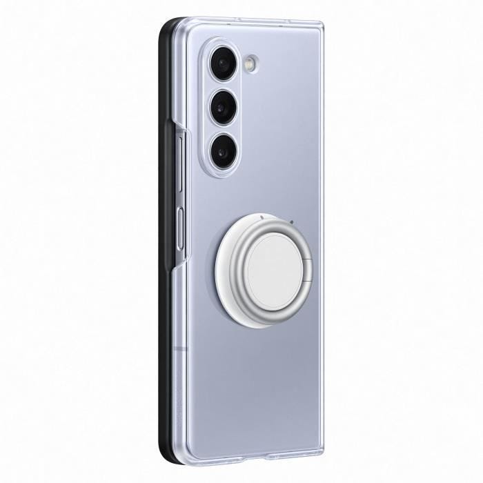 Coque et étui téléphone mobile Samsung Coque transparente avec support amovible Z Fold 5