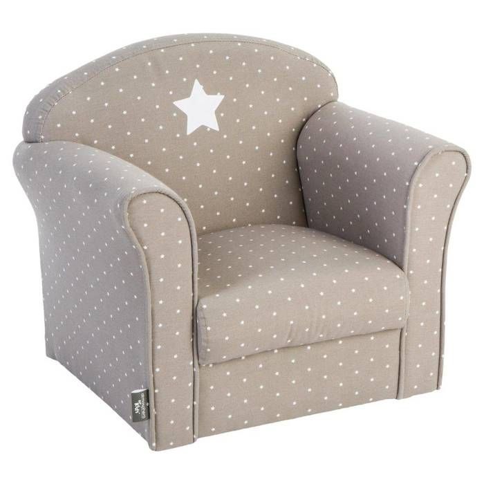 Fauteuil pour enfant taupe
