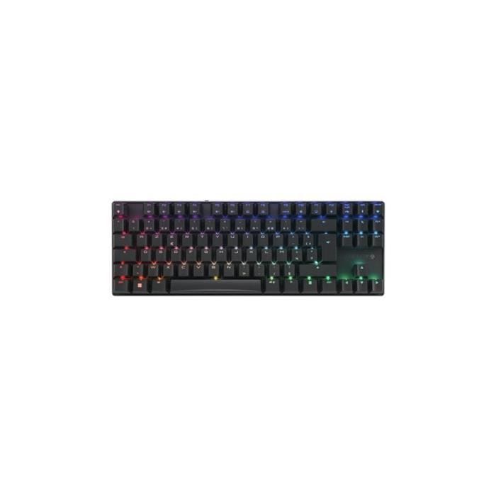 Clavier gaming - CHERRY - MX 8.2 TKL - Azerty - Sans fil - Bluetooth - Noir