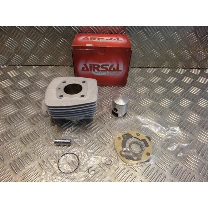cylindre piston mono diam 40 mm airsal 02020940 mobylette cyclomoteur peugeot 50 cc 103 sport vogue chrono evolution spx sp rcx