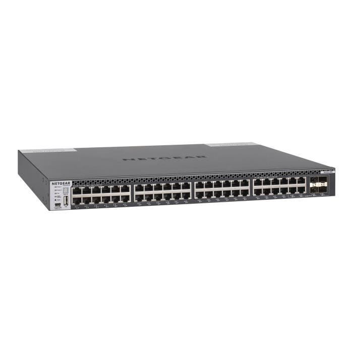 Switch manageable - NETGEAR - M4300-48X - 48x10GB-T - 4xSFP+ - Stackable