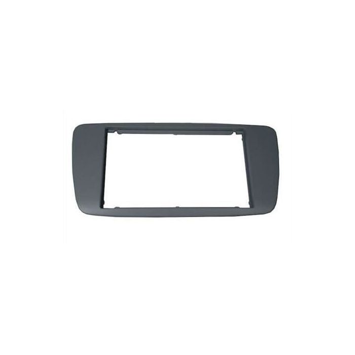 Adaptateur de façade d'autoradio - AUTOLEADS - Ibiza 2008 - Double DIN - Gris bleuté - Spécifique