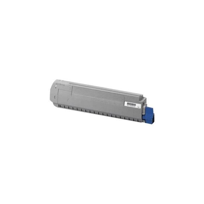 Cartouche de toner OKI compatible MC861 Cyan standard 10.000 pages