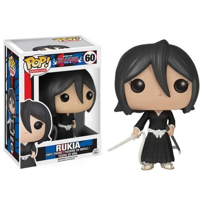 Figurine Funko Pop! Bleach : Rukia - FUNKO - Pop! Vinyl - Personnage de Manga